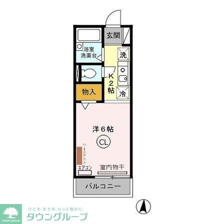 セジュール東川口の物件間取画像